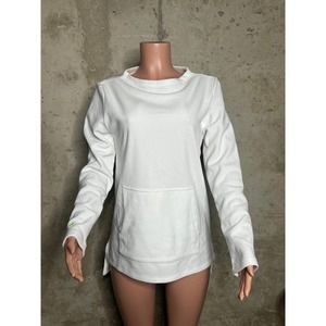 Dudley Stephens White Highland Highlow Terry Shirt Sz. Large - never worn - nwot